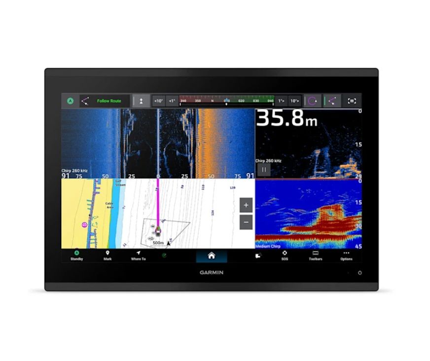 Garmin GPSMAP® 9017xsv Premium Chartplotter/Sonar Combo w/Worldwide Basemap