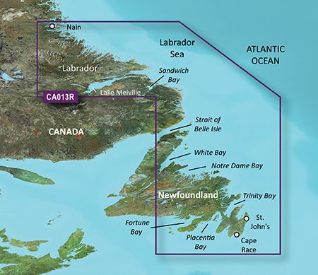 Garmin BlueChart® g3 Vision® HD - VCA013R - Labrador Coast - microSD™/SD™