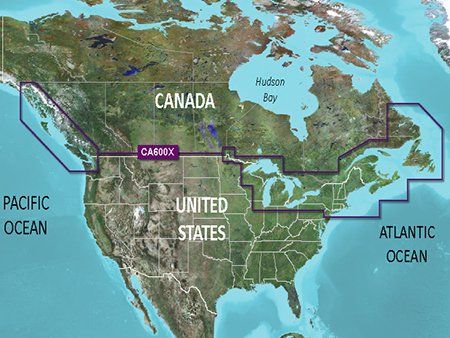 Garmin BlueChart® g3 HD - HXCA600X - Canada - microSD™/SD™