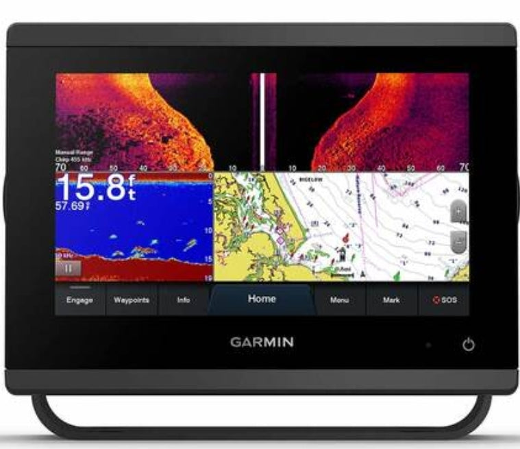 Garmin GPSMAP® 743xsv Combo GPS/Fishfinder BlueChart G3