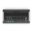 A black Garmin GPSmap 9500 marine chartplotter with various ports and buttons on the front panel.