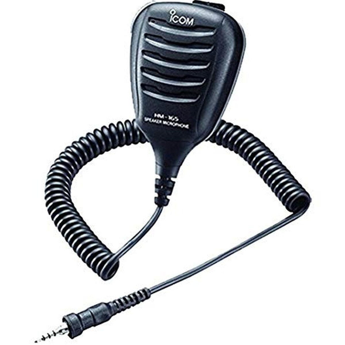 Icom HM-165 Speaker Mic w/Alligator Clip - Waterproof