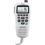 Icom HM195 CommandMic™ IV with White BlackLit LCD - Super White