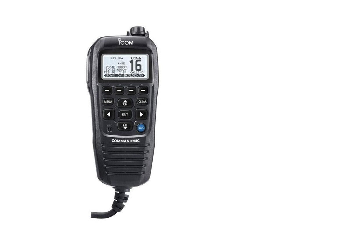 Icom IC-M510BB 21 Black Box VHF w/Black Command Mic & 3 Command Mic Ports
