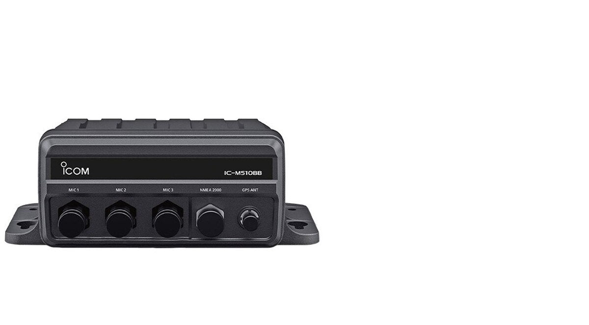 Icom IC-M510BB 21 Black Box VHF w/Black Command Mic & 3 Command Mic Ports