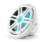 JL Audio M3 10" Marine Subwoofer w/Gloss White Sport Grille & RGB LED Lighting - M3-10IB-S-Gw-i-4