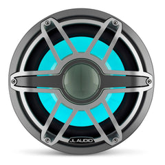 JL Audio M7 12" Marine Subwoofer w/Titanium Sport Grille & Transflective™ LED Lighting - M7-12IB-S-GmTi-i-4