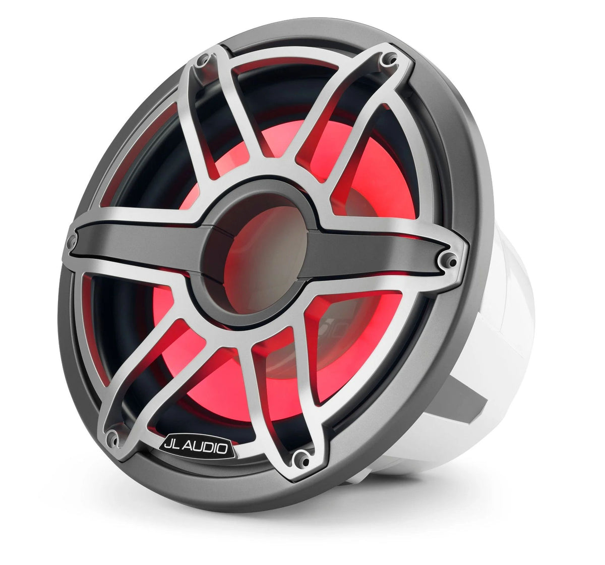 JL Audio M7 12" Marine Subwoofer w/Titanium Sport Grille & Transflective™ LED Lighting - M7-12IB-S-GmTi-i-4