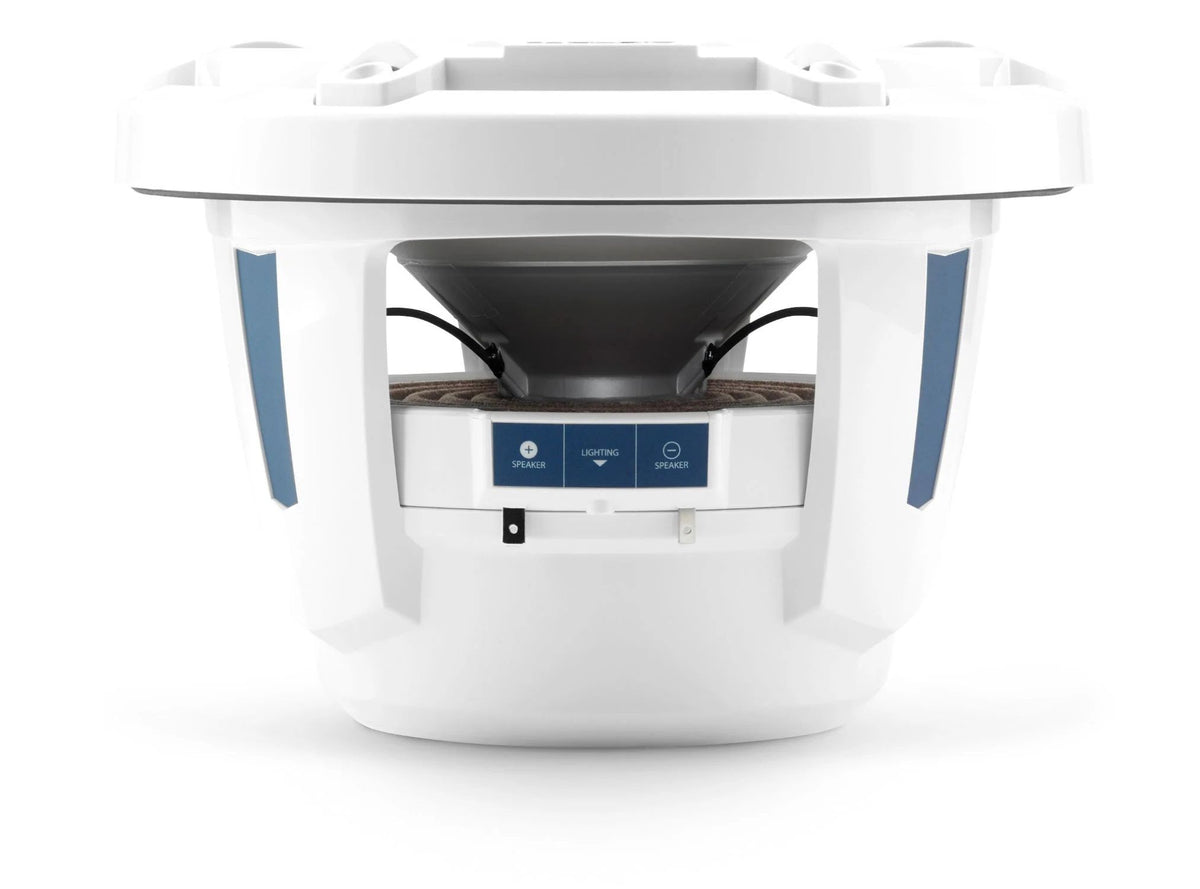 Subwoofer marino JL Audio M6 de 10" con rejilla deportiva color blanco brillante - M6-10W-S-GwGw-4