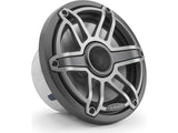 Altavoces coaxiales marinos JL Audio serie M6 de 7.7" con rejilla deportiva de titanio - M6-770X-S-GmTi