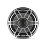 Altavoces coaxiales marinos JL Audio serie M6 de 8,8" con rejilla deportiva de titanio - M6-880X-S-GmTi