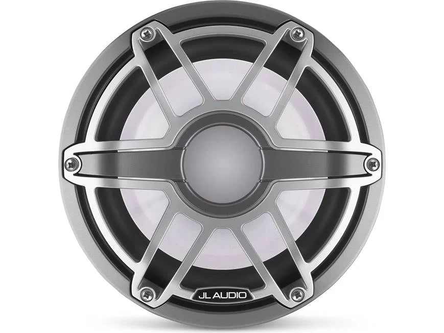 JL Audio M6 8" Marine Subwoofer w/Titanium Sport Grille & Transflective™ LED Lighting - M6-8IB-S-GmTi-i-4