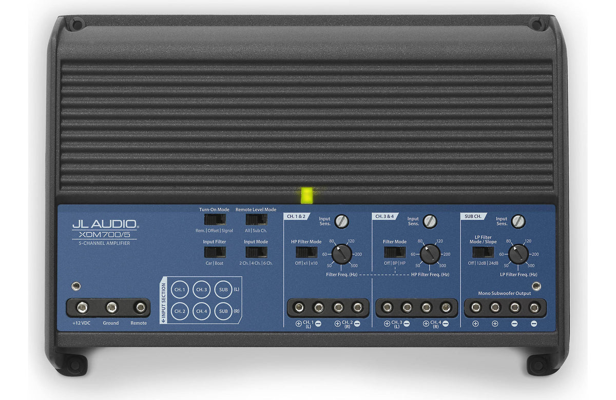 Amplificador de 5 canales JL Audio Serie XDM de 700 W - XDM700/5