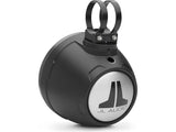 JL Audio M6 VeX™ Series 6.5" Enclosed Coaxial Speakers w/RGB LED Lighting & Titanium Sports Grilles - M6-650VEX-Mb-S-GmTi-i