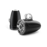 Sistema coaxial de torre cerrado JL Audio serie M6 de 7.7" con rejilla deportiva de titanio - M6-770ETXv3-Sb-S-GmTi