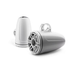 JL Audio M6 Series 8.8" Enclosed Tower Coaxial System w/Gloss White Sport Grille - M6-880ETXv3-Gw-S-GwGw
