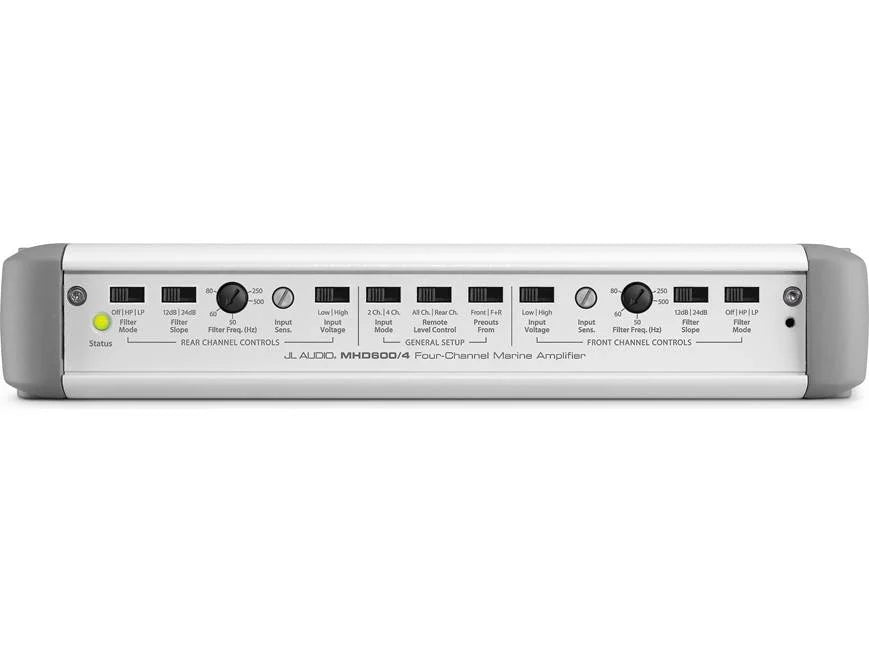 JL Audio MHD Series 600w 4 Channel Full-Range Amplifier - MHD600/4