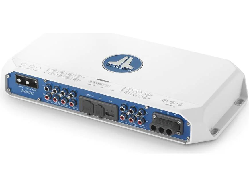 Amplificador de 6 canales JL Audio serie MVI de 600 W con DSP integrado - MV600/6i