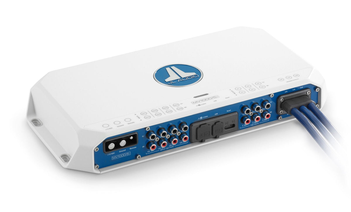 JL Audio MVI Series 1000w 5 Channel Amplifier w/Integrated DSP - MV1000/5i