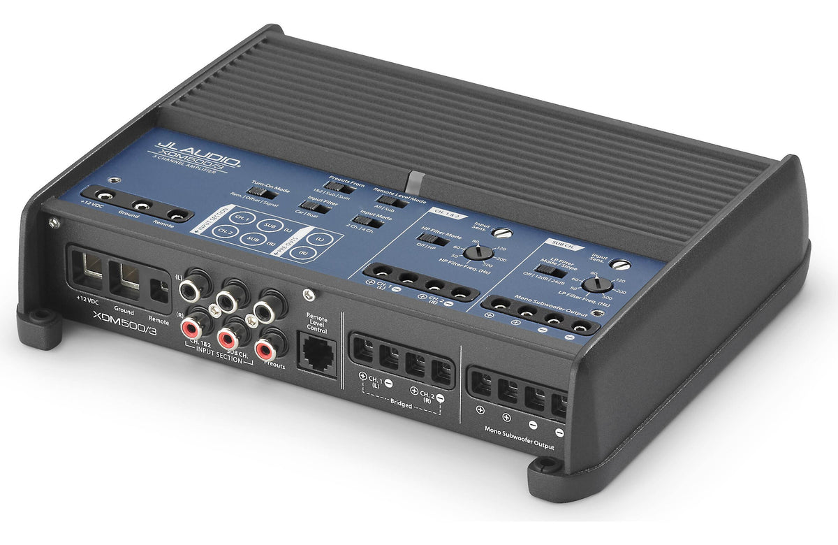 Amplificador de 3 canales JL Audio Serie XDM de 500 W - XDM500/3