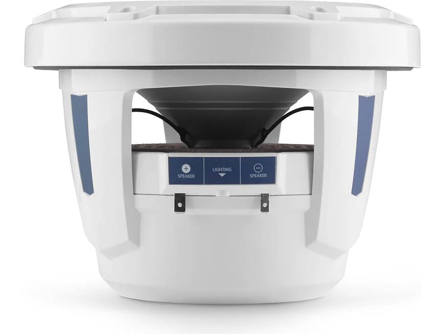 JL Audio M6 Series 8.8" Marine Coaxial Speakers w/Gloss White Classic Grille - M6-880X-C-3Gw