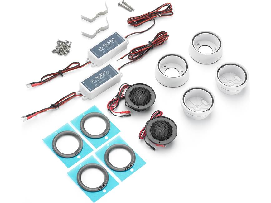 JL Audio M6 Series 1" Marine Component Tweeters - M6-100CT-C/S-GwGm