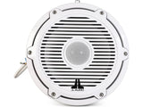 JL Audio M6 Series 8.8" Enclosed Tower Coaxial System w/Gloss White Classic Grille - M6-880ETXv3-Gw-C-3Gw