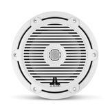 Altavoces coaxiales marinos JL Audio serie M3 de 6.5" con rejillas clásicas en blanco brillante - M3-650X-C-Gw