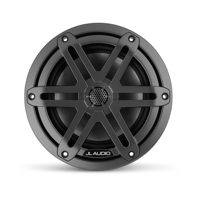 JL Audio M3 Series 6.5" Marine Coaxial Speakers w/Grey Metallic Sport Grilles - M3-650X-S-Gm