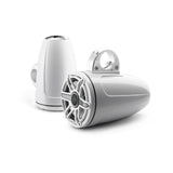 JL Audio M6 Series 7.7" Enclosed Tower Coaxial System w/Gloss White Sport Grille - M6-770ETXv3-Gw-S-GwGw