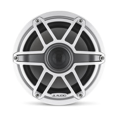JL Audio M6 Series 8.8" Marine Coaxial Speakers w/Gloss White Sport Grille - M6-880X-S-GwGw
