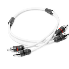 JL Audio 2-Channel 1.5' Marine Audio RCA Cable - XMD-WHTAIC2-1.5