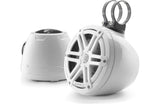 JL Audio M3 VeX™ Series 6.5" Enclosed Coaxial Speakers w/White Sports Grilles - M3-650VEX-Gw-S-Gw