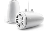 JL Audio M3 Series 7.7" Enclosed Tower Coaxial System w/Gloss White Sport Grille - M3-770ETXv3-Gw-S-Gw