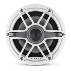 JL Audio M6 Series 6.5" Marine Coaxial Speakers w/Gloss White Sport Grille - M6-650X-S-GwGw