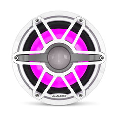 JL Audio M7 12" Marine Subwoofer w/Gloss White Sport Grille & Transflective™ LED Lighting - M7-12IB-S-GwGw-i-4