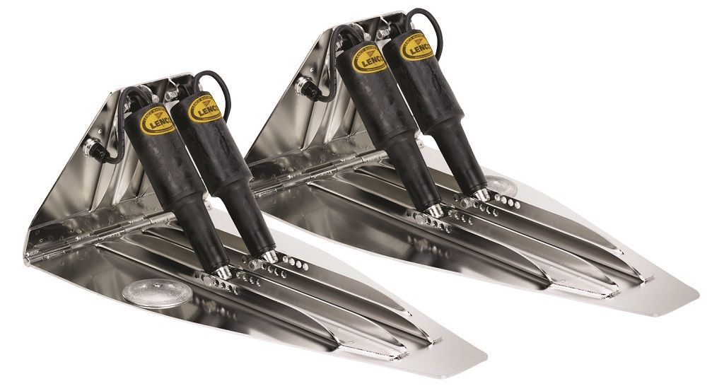 Lenco 21" x 14" High Performance Trim Tab Kit w/o Switch Kit 12V