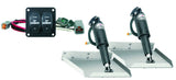 Kit de flaps estándar Lenco de 12" x 12" con kit de interruptor de balancín doble