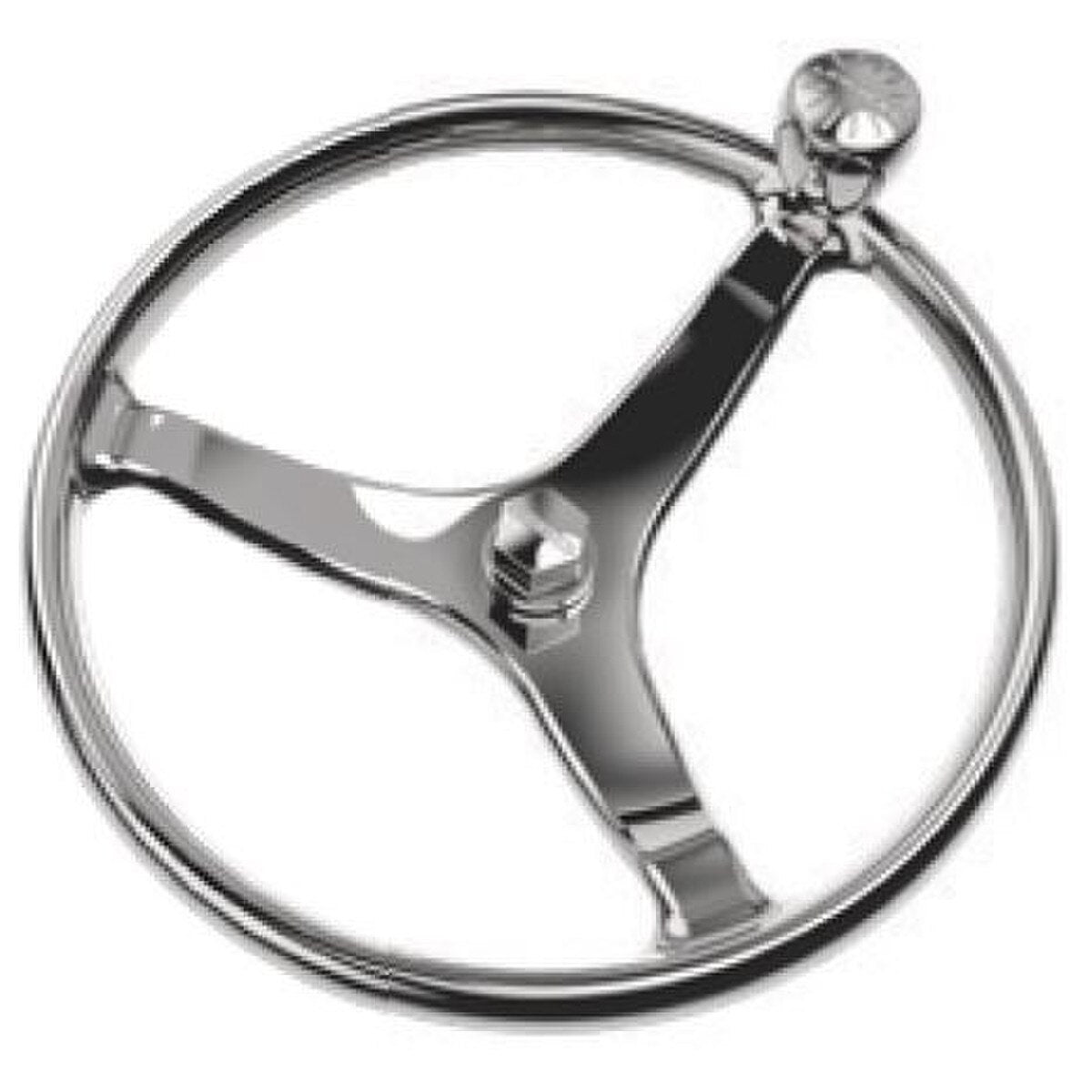 Lewmar 3 Spoke 13.5" Steering Wheel w/Power-Grip Knob