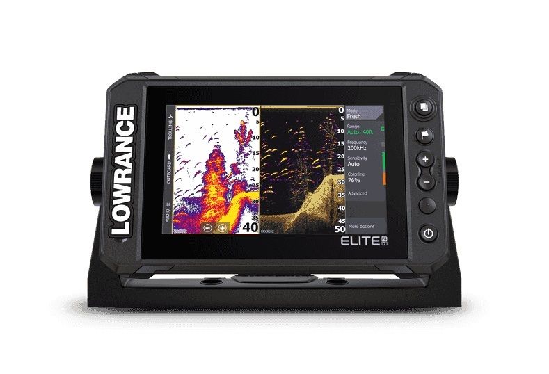 Lowrance Elite FS 7 Chartplotter/Fishfinder with HDI Transom Mount Transducer