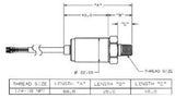 Transductor de presión (0-10 psi)