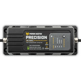 Cargador a bordo Minn Kota Precision MK-110 PCL, 1 banco x 10 amperios, optimizado para litio
