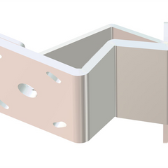 Power-Pole Braced Kit S-2-6 Port - White