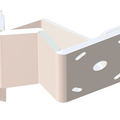 Power-Pole Braced Kit S-2-6 Starboard - White