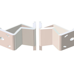 Power-Pole Dual Braced Kit S-2-6 - White