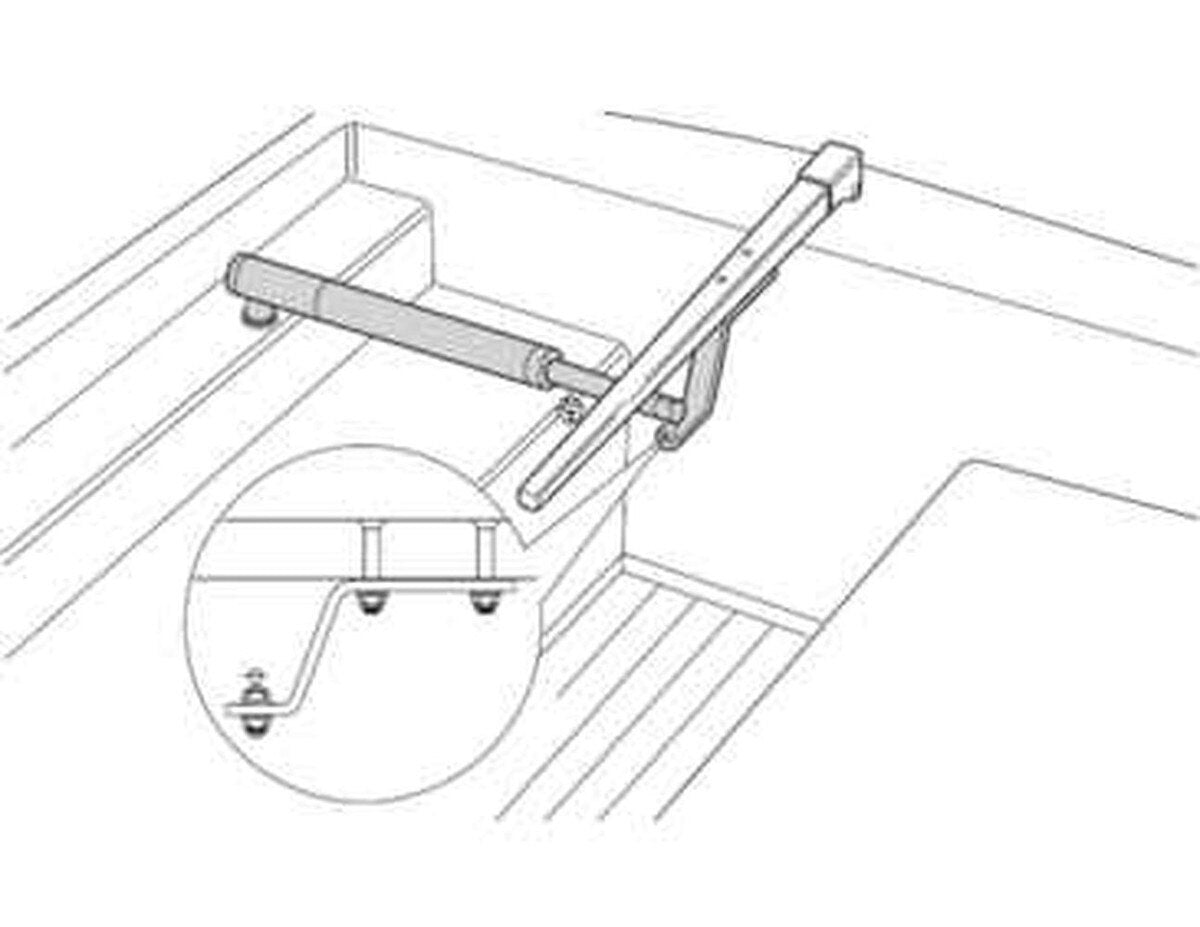 Raymarine 2" Tiller Bracket f/Tiller Pilots