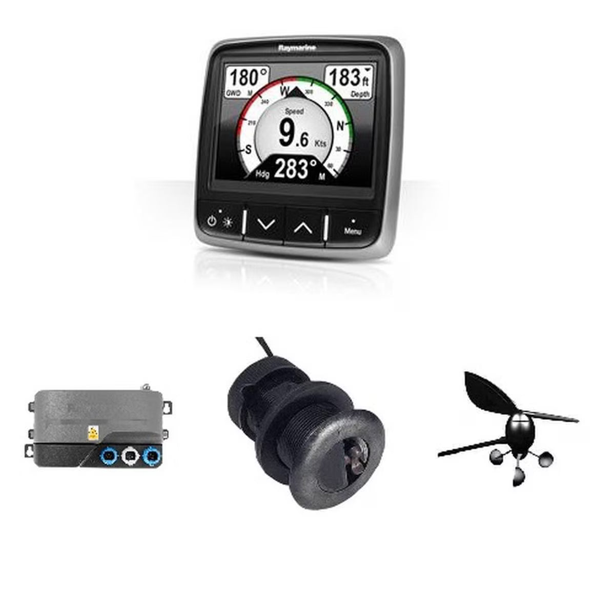 Raymarine i70s System Pack, Wind, Depth, Speed