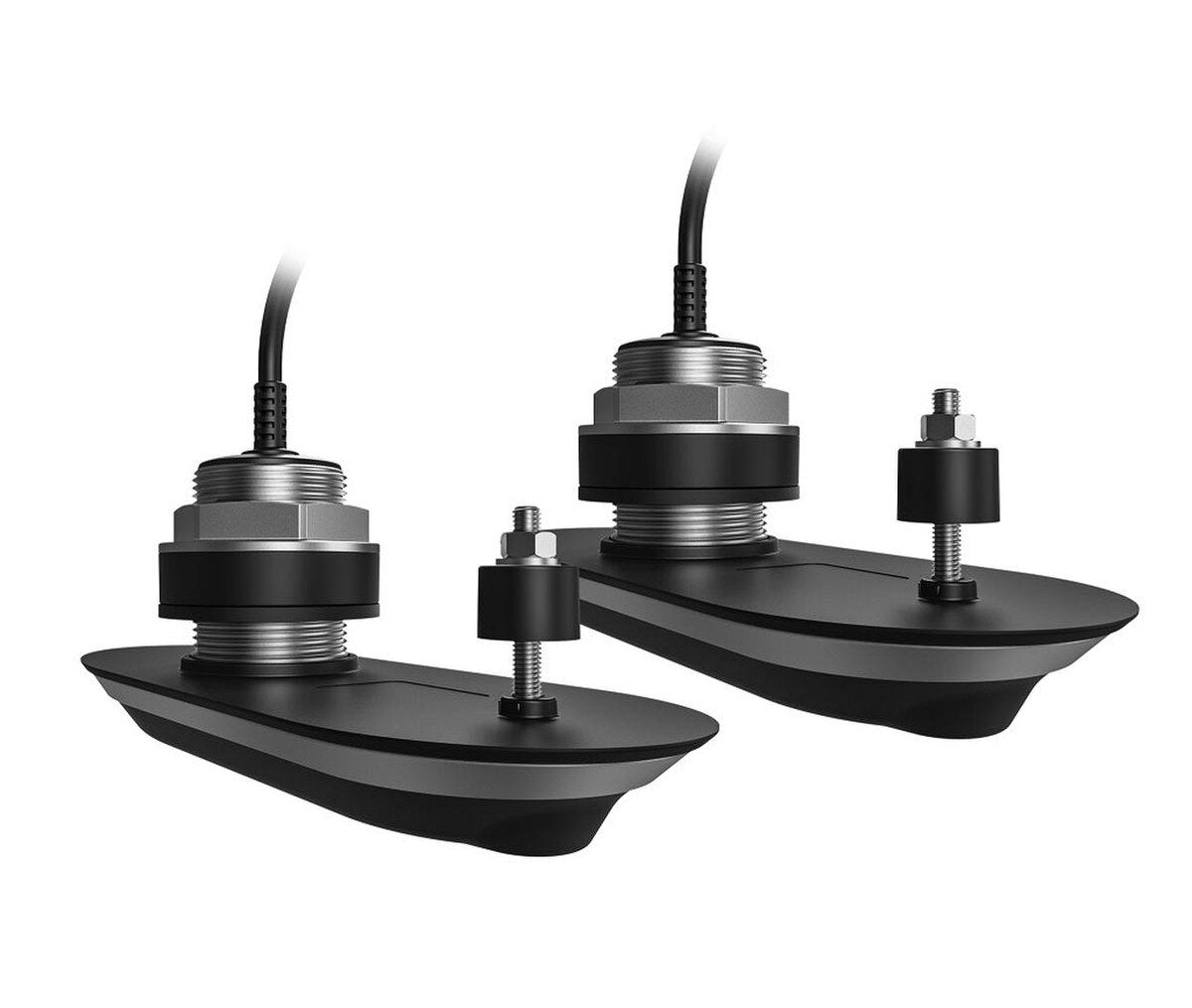 Transductor pasacascos de acero inoxidable Raymarine RV-420 RealVision 3D 20° - Par