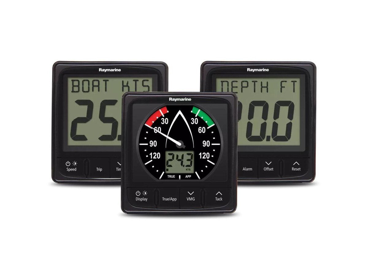 Raymarine i50/i60 Wind, Speed, Depth System Pack w/Transducers