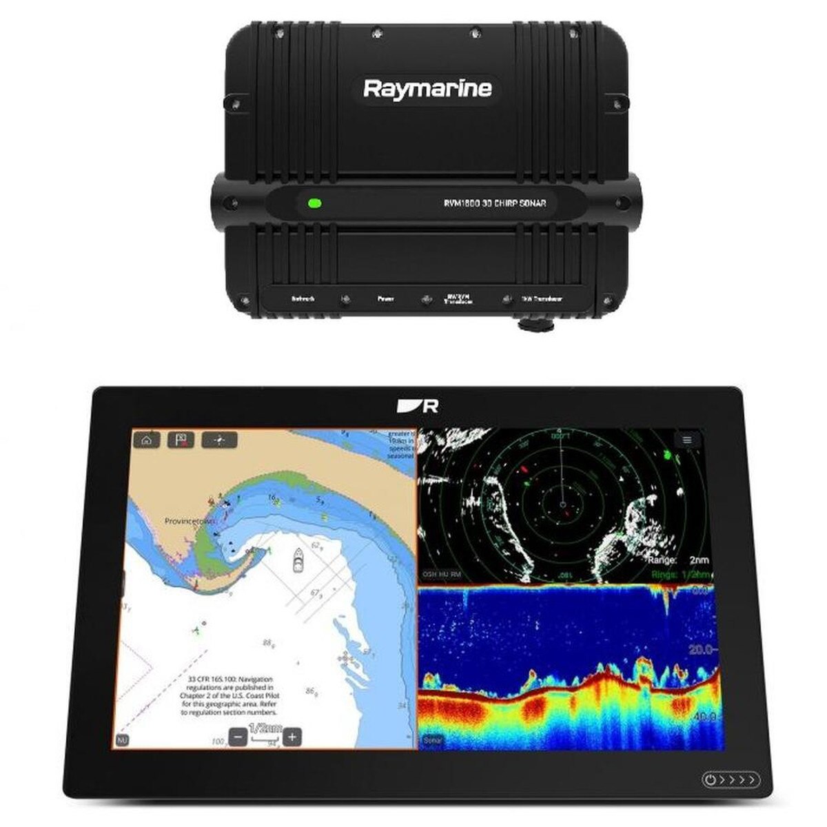 Raymarine Axiom 2XL 16 w/RVM1600 Sonar Module